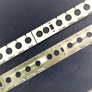 Faceplates ενισχυτών κατά παραγγελία