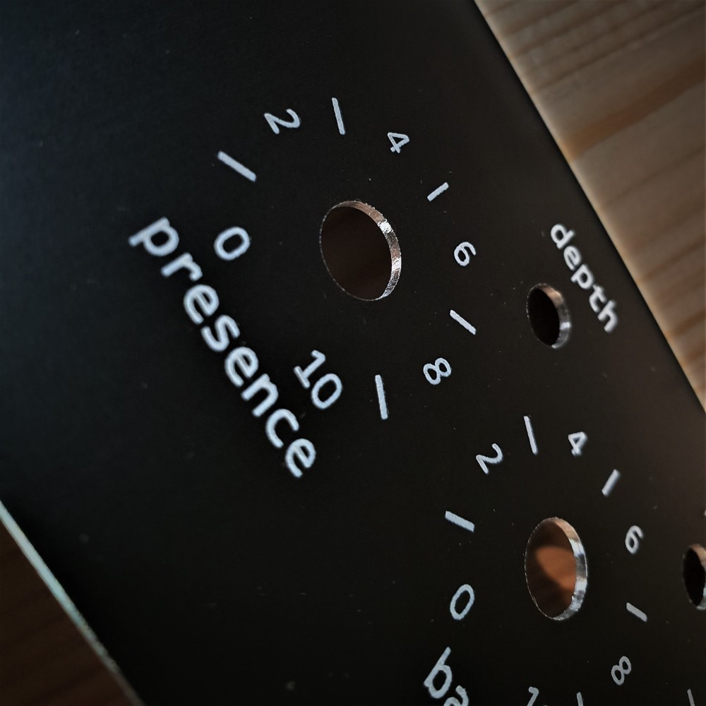 Faceplates ενισχυτών κατά παραγγελία