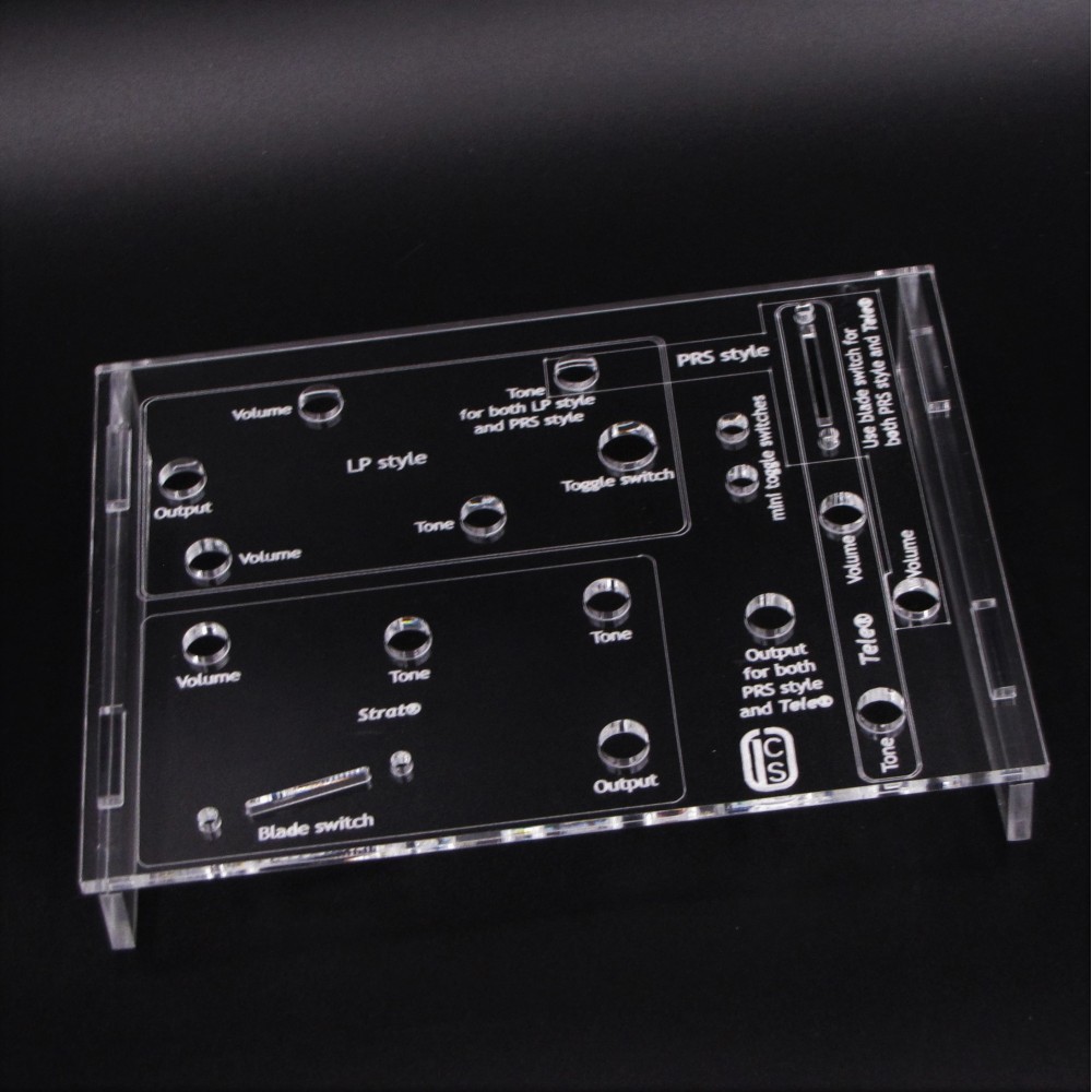 Jig μεικτών καλωδιώσεων σε βάση plexiglass