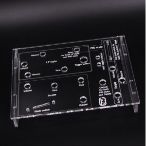 Jig μεικτών καλωδιώσεων σε βάση plexiglass