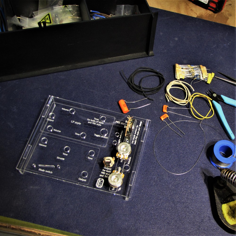 Jig μεικτών καλωδιώσεων σε βάση plexiglass