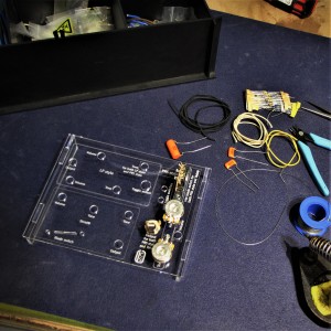 Jig μεικτών καλωδιώσεων σε βάση plexiglass