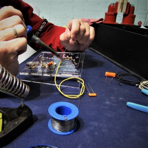 Jig μεικτών καλωδιώσεων σε βάση plexiglass