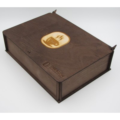 Ξύλινο κουτί αποθήκευσης για τσάι