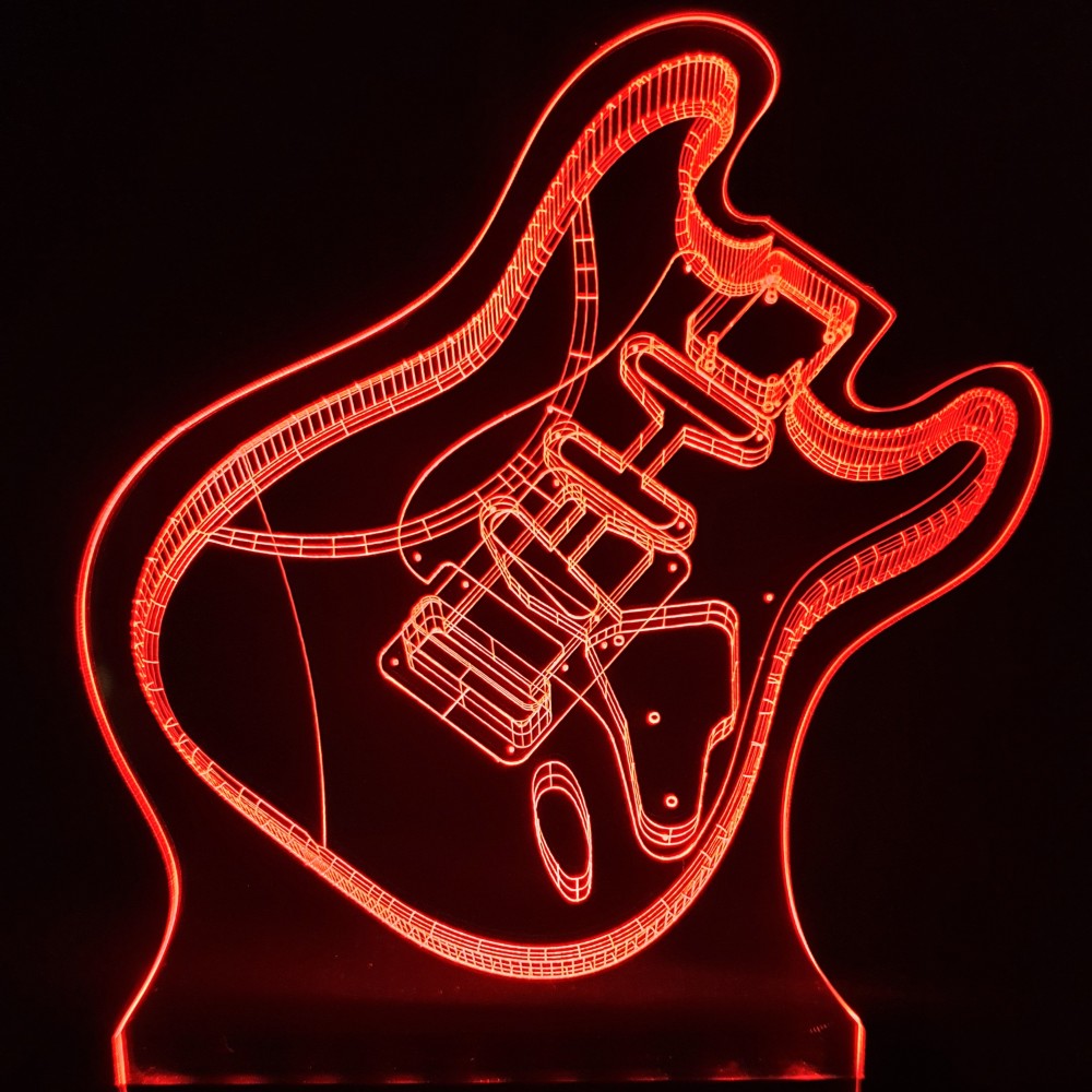 3D επιτραπέζιο φωτιστικό Strat style 