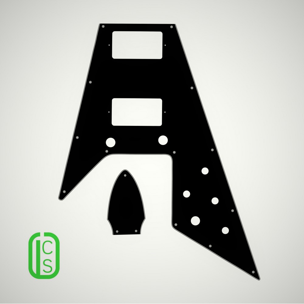 OCS PKGD 0018 για Gibs-FlyinV67 reissue pickguard