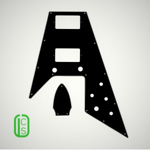 OCS PKGD 0018 για Gibs-FlyinV67 reissue pickguard