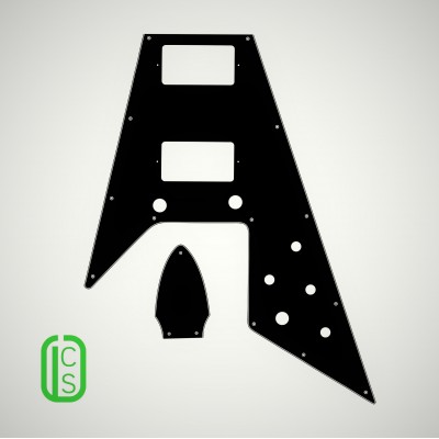 OCS PKGD 0018 για Gibs-FlyinV67 reissue pickguard