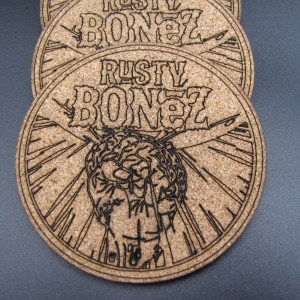 Σετ Στρογγυλό σουβέρ Rusty Bonez