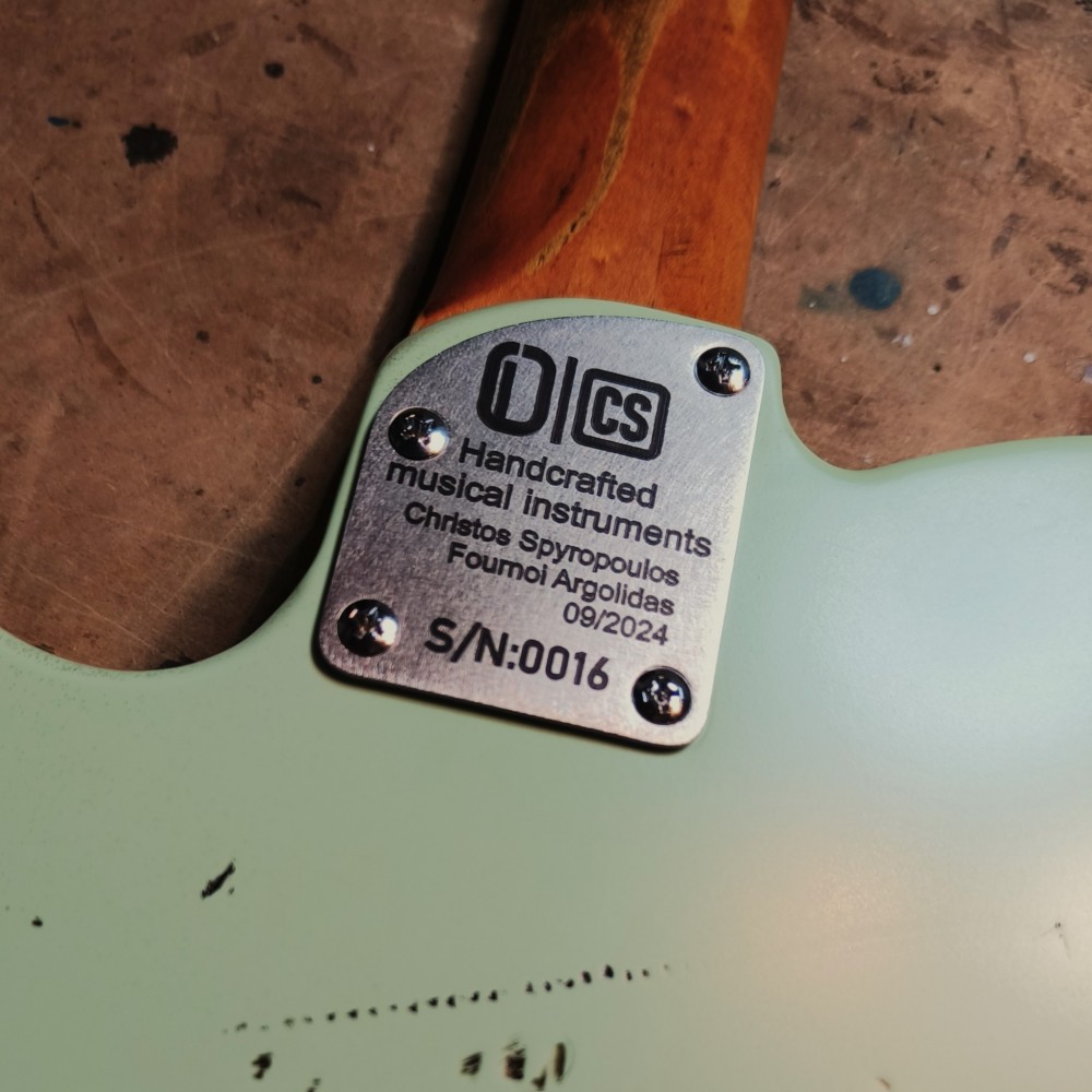 OCS Guitars T-Relic - Surf Green