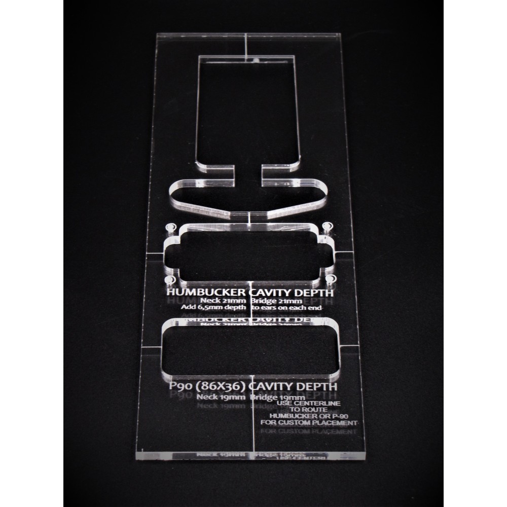 T-Style Standard ολοκληρωμένο template plexiglass