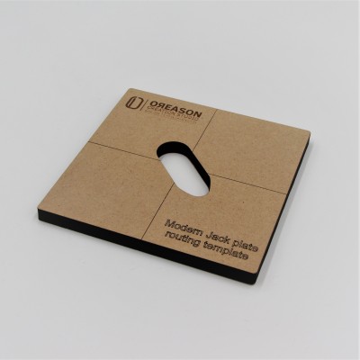 MDF Modern style jackplate template