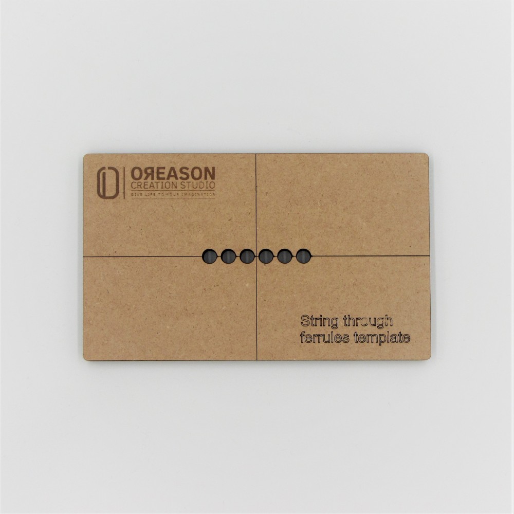 MDF String Ferrules Template