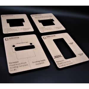 MDF Floyd Rose routing template