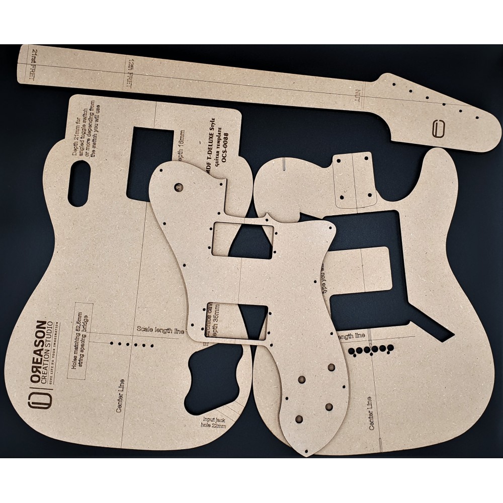 MDF T-DELUXE 72 Style FULL TEMPLATE ΚΙΘΑΡΑΣ