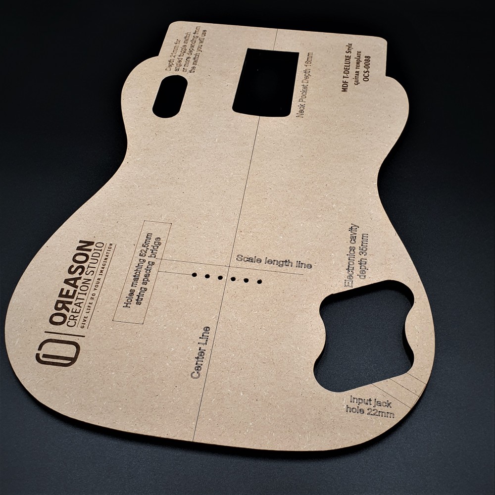 MDF T-DELUXE 72 Style FULL TEMPLATE ΚΙΘΑΡΑΣ