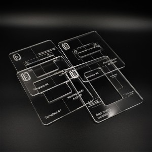 Plexi Floyd Rose routing template