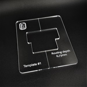 Plexi Floyd Rose routing template
