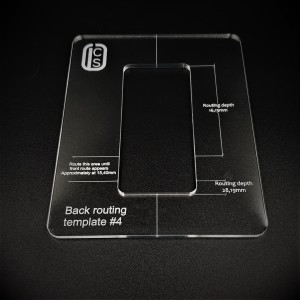 Plexi Floyd Rose routing template