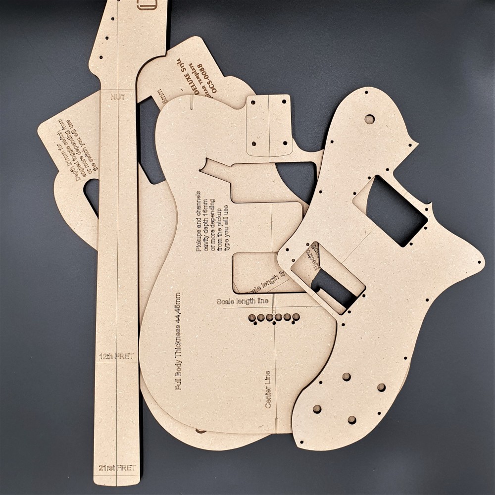 Custom templates κιθάρας - μπάσου