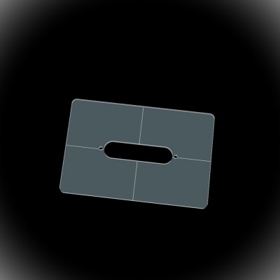 Πατρόν για single coil St Style σε pickguard