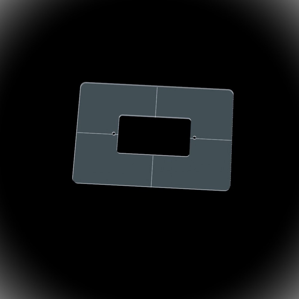 Πατρόν για μαγνήτη humbucker σε pickguard