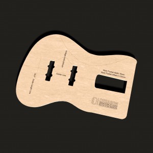 Jag style bass template 